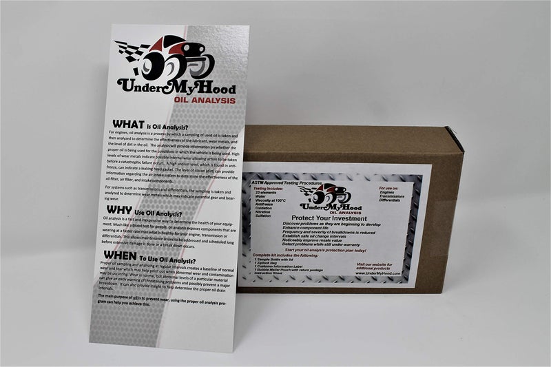 Under My Hood Oil Analysis Premier Kit by Under My Hood with return postage included - Image 2